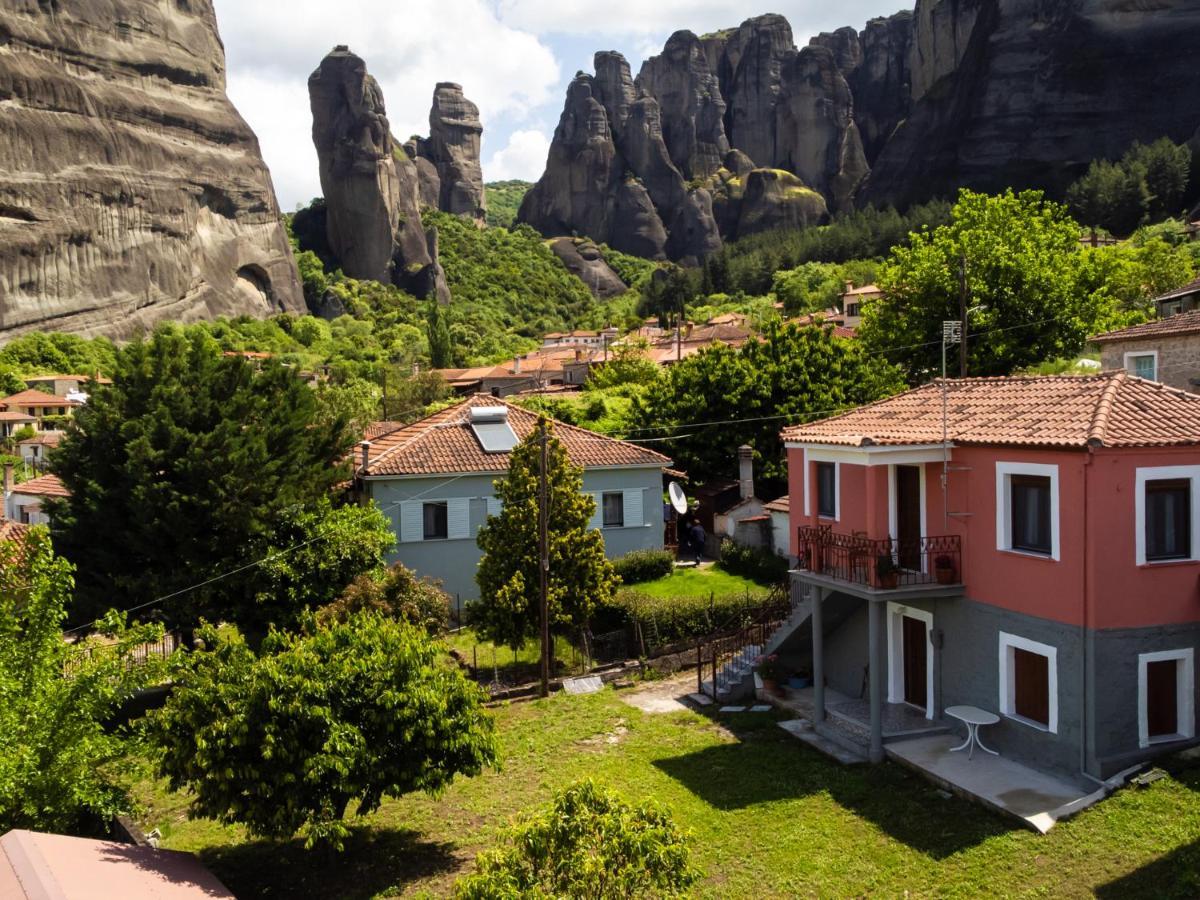 Fani'S House Under Meteora Apartman Kasztráki Kültér fotó