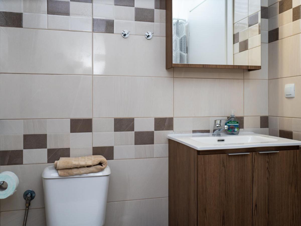 Fani'S House Under Meteora Apartman Kasztráki Kültér fotó