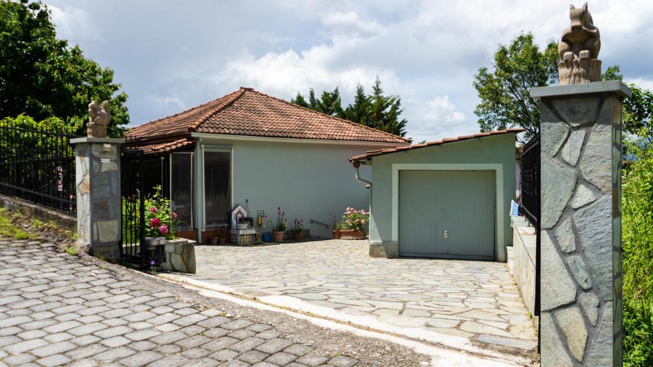 Fani'S House Under Meteora Apartman Kasztráki Kültér fotó